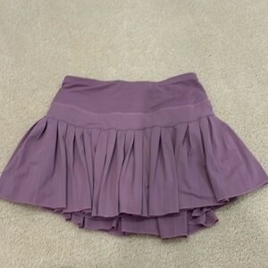 Good hinge lavender tennis skirt